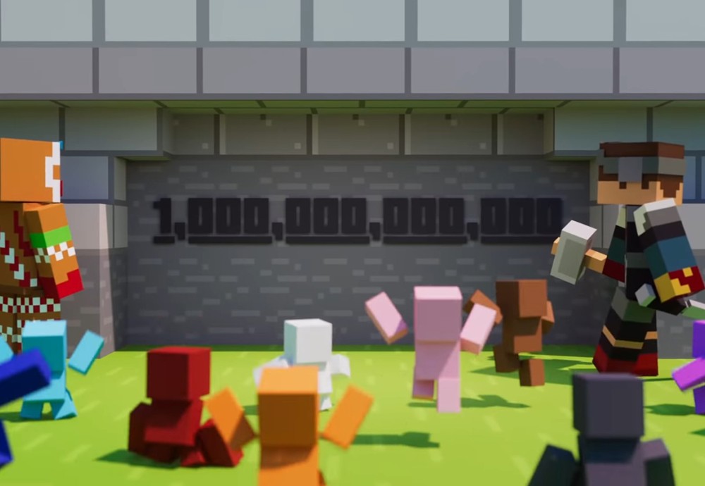 Видео по Minecraft набрали в сумме более 1 триллиона просмотров на YouTube