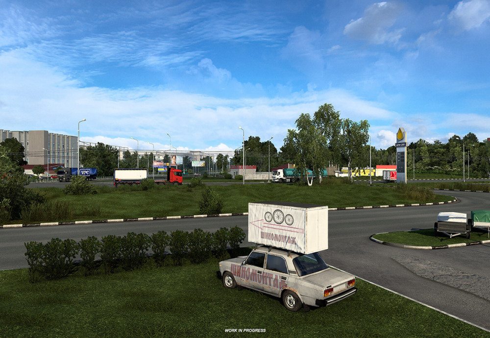 Разработчики Euro Truck Simulator 2 показали Рязань из дополнения Heart of Russia