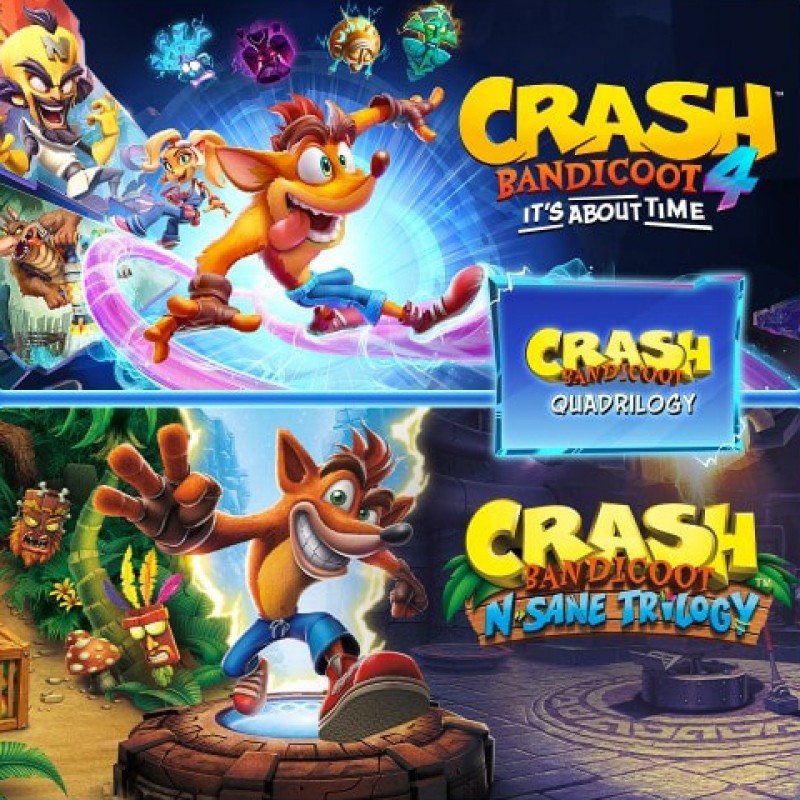 Аренда Crash Bandicoot Bundle и Прокат для PS4 / PS5